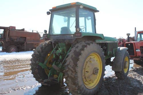 Used John Deere 4650 Tractor parts.