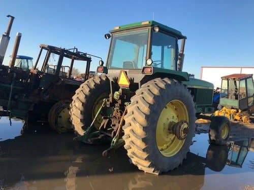 Used John Deere 4650 Tractor parts.