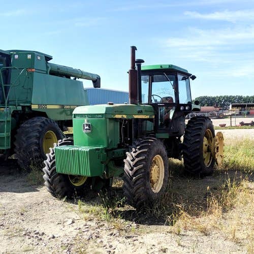 Used John Deere 4650 Tractor parts.