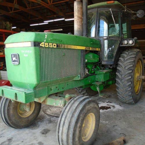 Used John Deere 4650 Tractor parts.