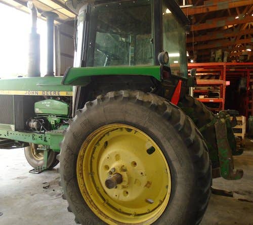 Used John Deere 4650 Tractor parts.
