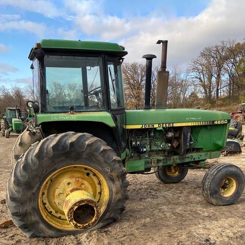 Used John Deere 4650 Tractor parts.