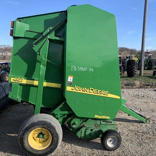 Used John Deere 467 Baler parts.