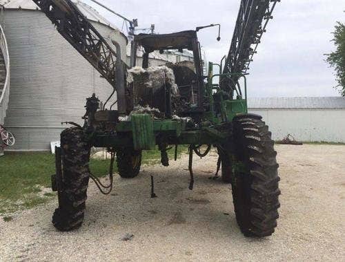 2001 Used John Deere 4710 Sprayer parts.