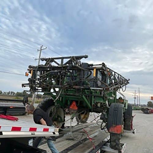 Used John Deere 4710 Sprayer parts.