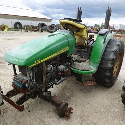 Used John Deere 4710 Tractor Parts Used John Deere 4710 Tractor Parts