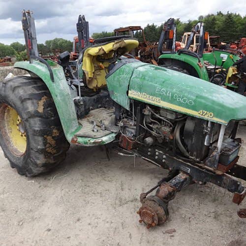 Used John Deere 4710 Tractor parts.