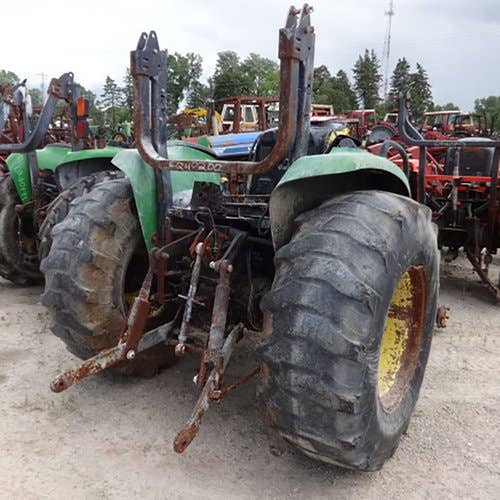 Used John Deere 4710 Tractor parts.