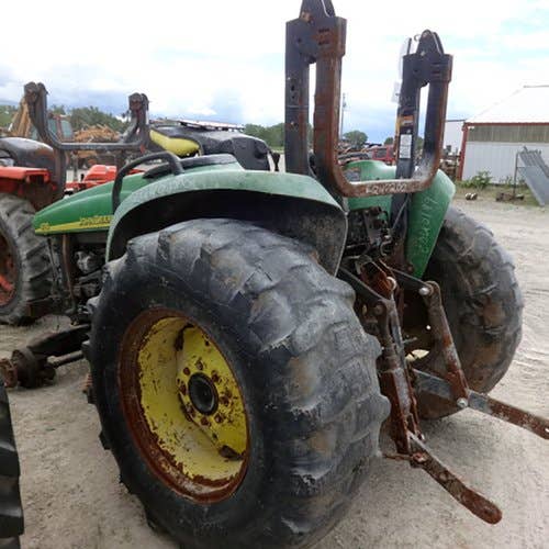 Used John Deere 4710 Tractor parts.