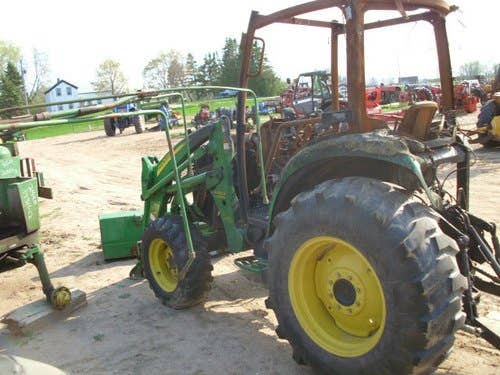2010 Used John Deere 4720 Tractor parts.