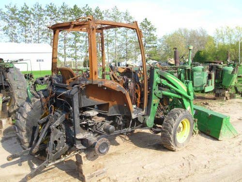 2010 Used John Deere 4720 Tractor parts.