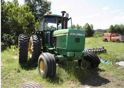 1989 Used John Deere 4755 Tractor parts.