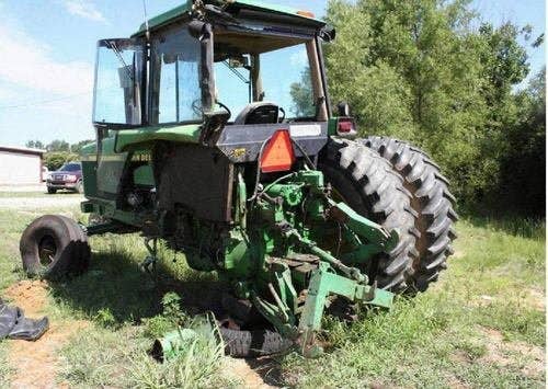 1989 Used John Deere 4755 Tractor parts.