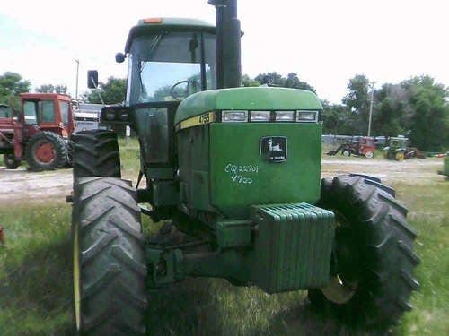 Used John Deere 4755 Tractor parts.