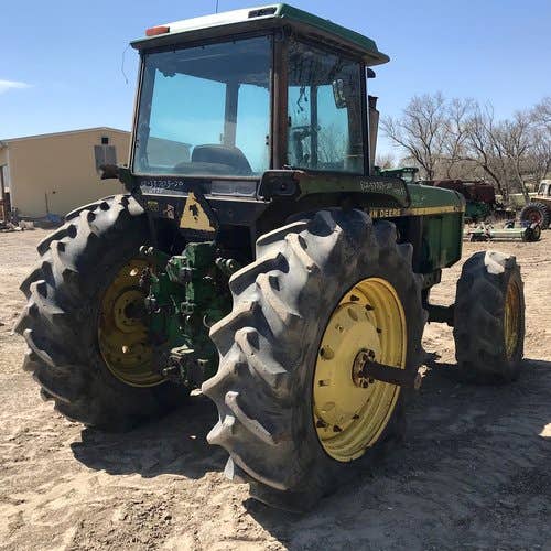 Used John Deere 4755 Tractor parts.