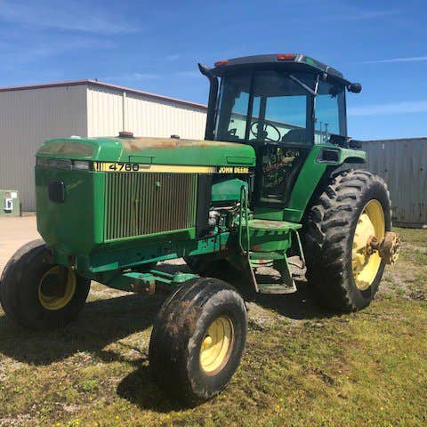 Used John Deere 4760 Tractor parts.