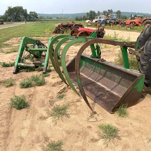 Used John Deere 48 Loader / Backhoe Attachments parts.