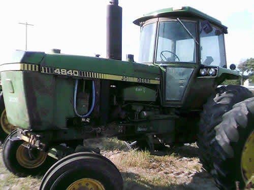Used John Deere 4840 Tractor parts.