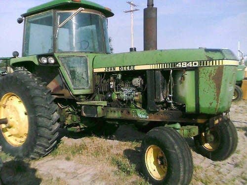 Used John Deere 4840 Tractor parts.