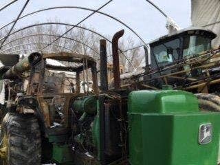 Used John Deere 4840 Tractor parts.