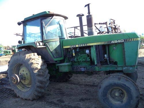 Used John Deere 4840 Tractor parts.