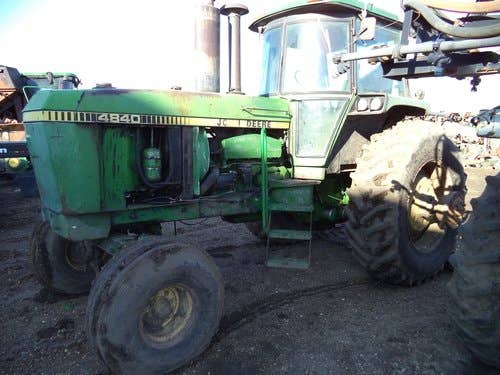 Used John Deere 4840 Tractor parts.