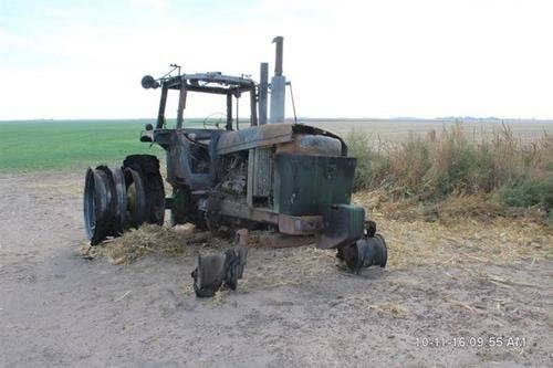 Used John Deere 4840 Tractor parts.