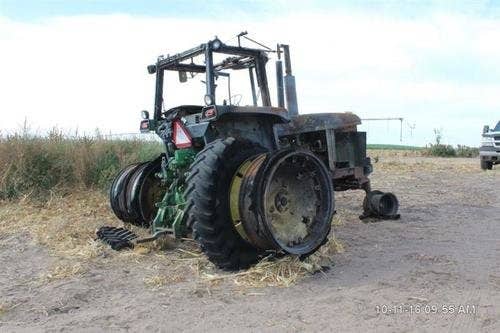 Used John Deere 4840 Tractor parts.