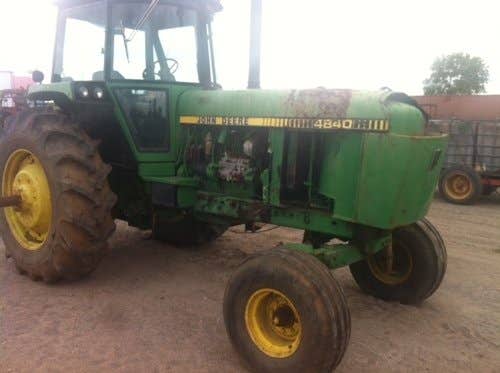 Used John Deere 4840 Tractor parts.