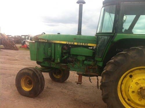 Used John Deere 4840 Tractor parts.