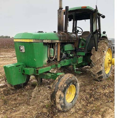 1981 Used John Deere 4840 Tractor parts.
