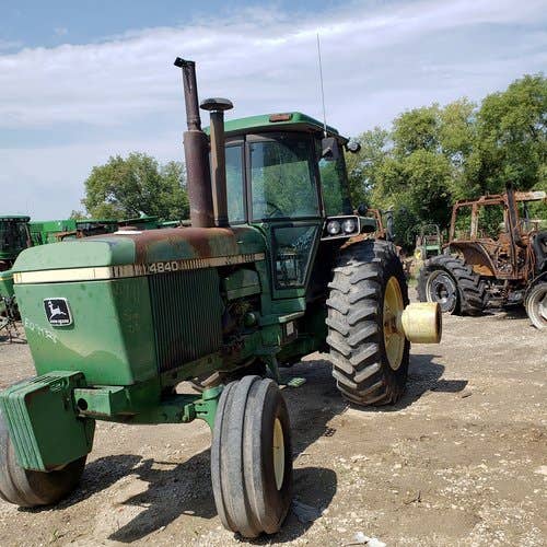 Used John Deere 4840 Tractor parts.
