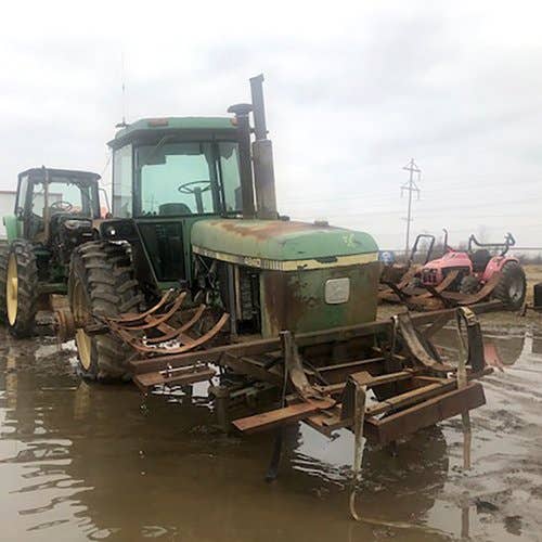Used John Deere 4840 Tractor parts.