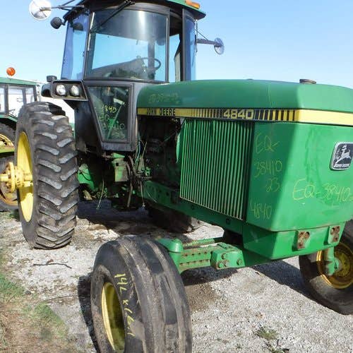 Used John Deere 4840 Tractor parts.