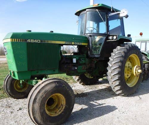 Used John Deere 4840 Tractor parts.