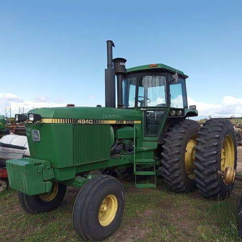 Used John Deere 4840 Tractor parts.