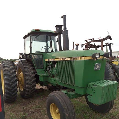 Used John Deere 4840 Tractor parts.