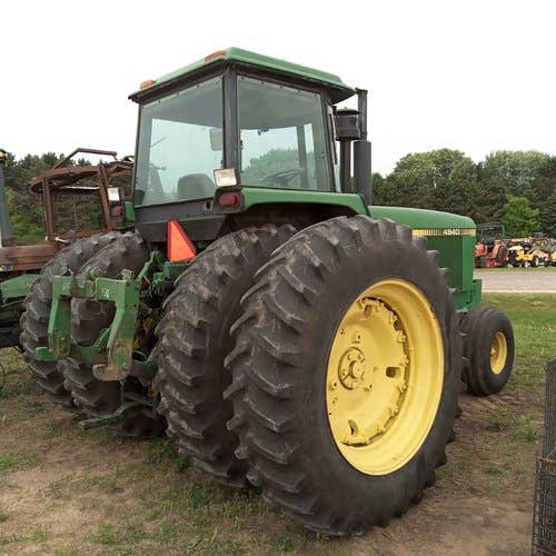Used John Deere 4840 Tractor parts.