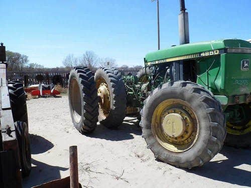 Used John Deere 4850 Tractor parts.