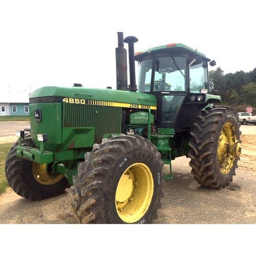 1988 Used John Deere 4850 Tractor parts.