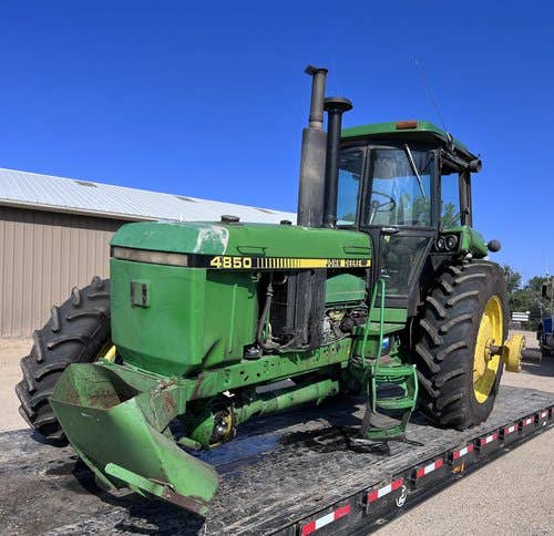Used John Deere 4850 Tractor parts.