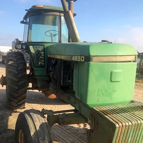 Used John Deere 4850 Tractor parts.