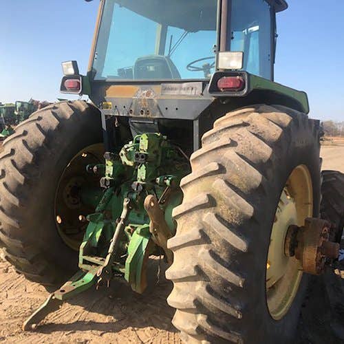 Used John Deere 4850 Tractor parts.