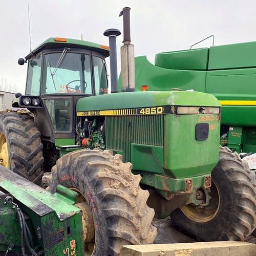 1987 Used John Deere 4850 Tractor parts.