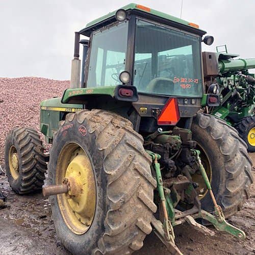 1987 Used John Deere 4850 Tractor parts.