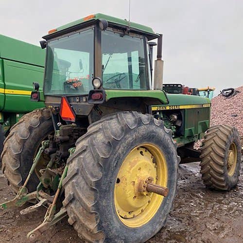 1987 Used John Deere 4850 Tractor parts.