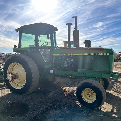 Used John Deere 4850 Tractor parts.