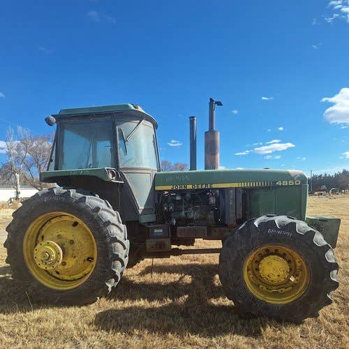 Used John Deere 4850 Tractor parts.