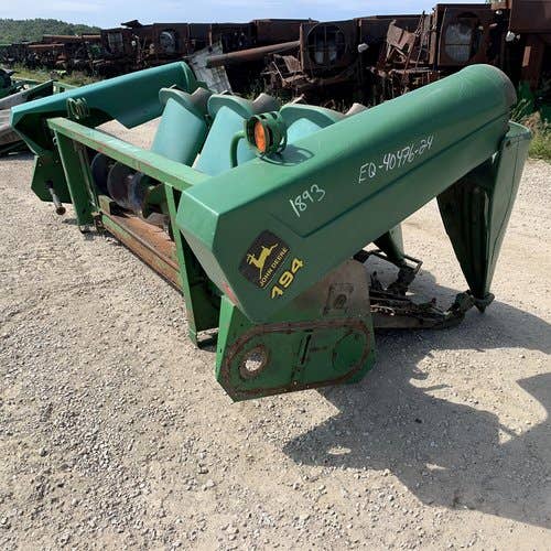Used John Deere 494 Header parts.