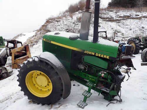 1989 Used John Deere 4955 Tractor parts.